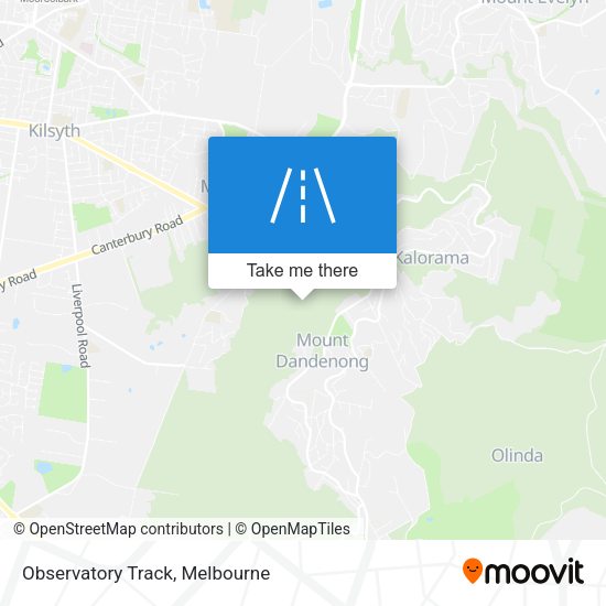 Observatory Track map