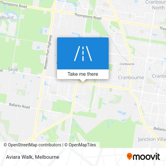 Aviara Walk map