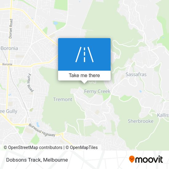 Dobsons Track map