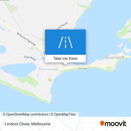 Lindors Close map