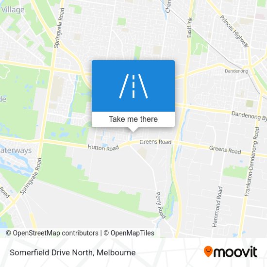 Somerfield Drive North map