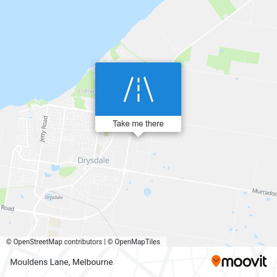 Mouldens Lane map