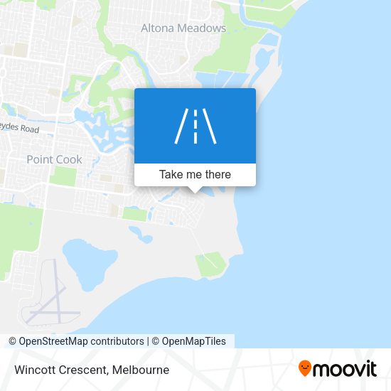 Wincott Crescent map