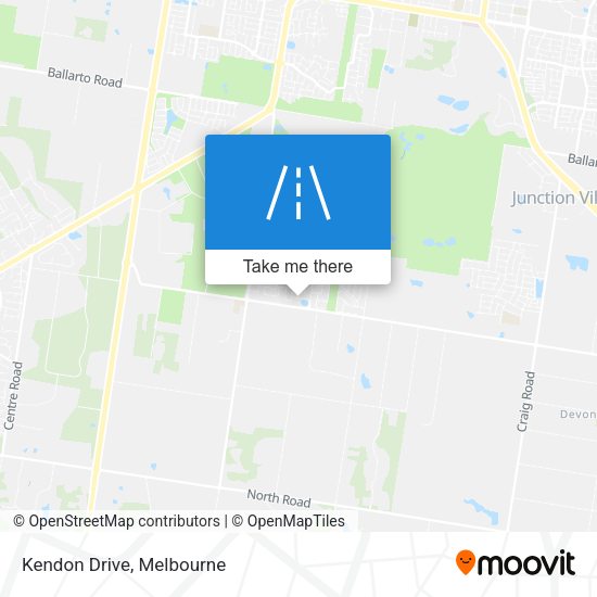 Kendon Drive map