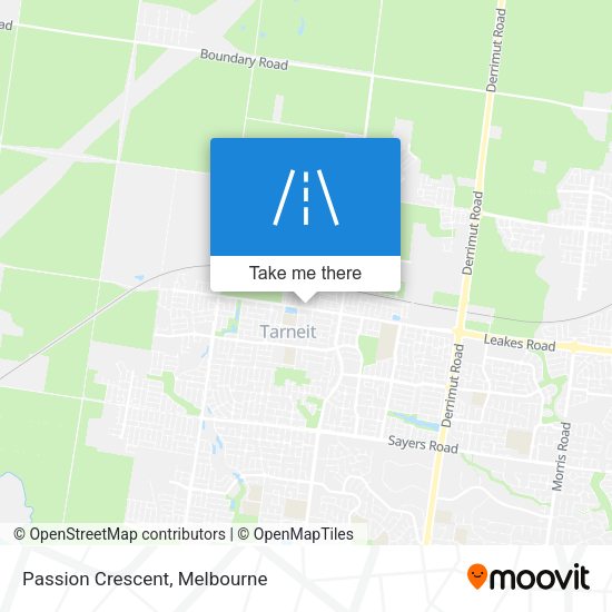 Passion Crescent map