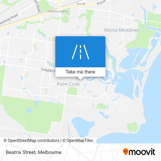 Beatrix Street map