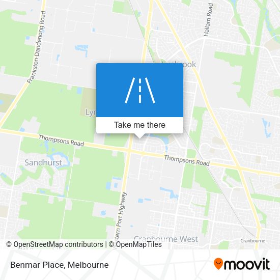 Benmar Place map