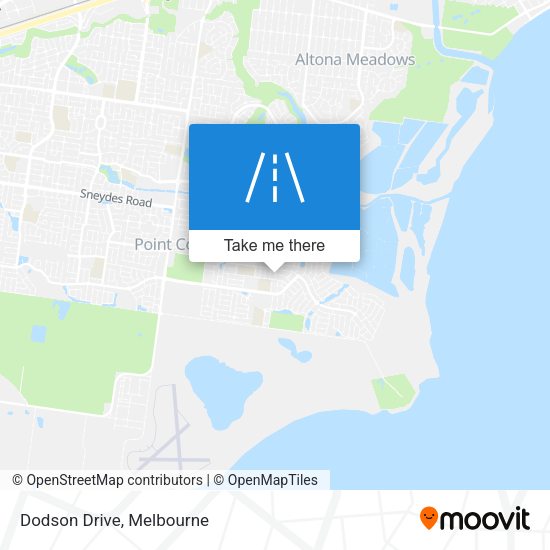 Dodson Drive map