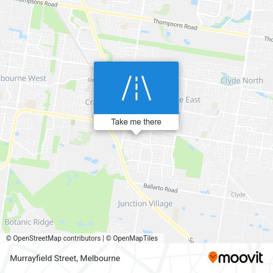 Murrayfield Street map