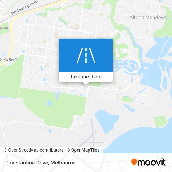 Constantine Drive map
