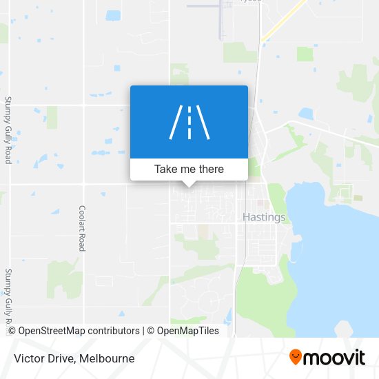 Victor Drive map