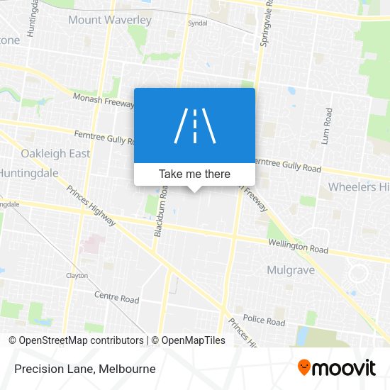 Precision Lane map
