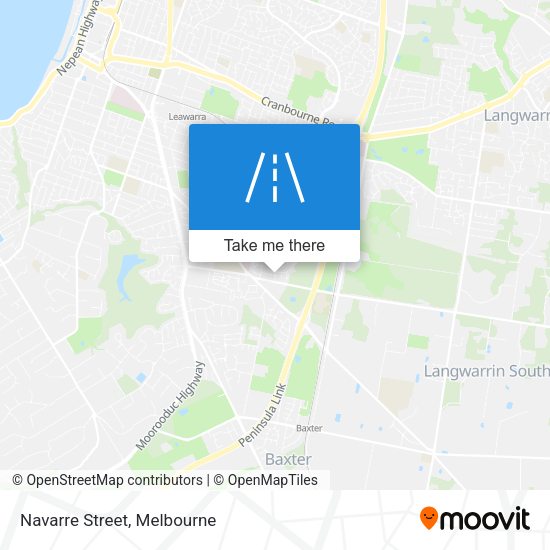 Navarre Street map