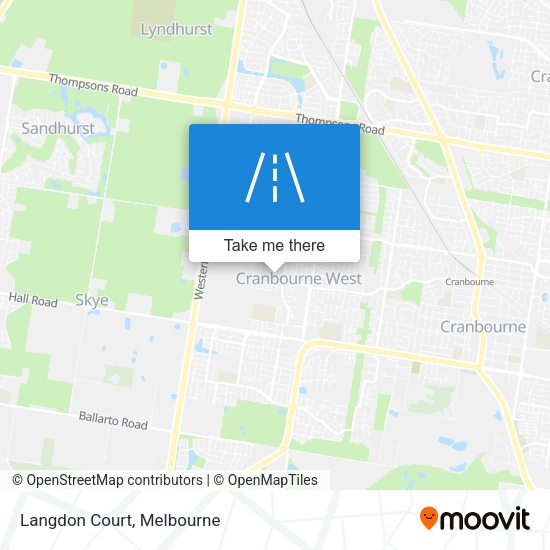 Langdon Court map