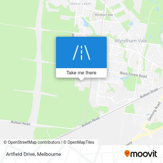 Artfield Drive map