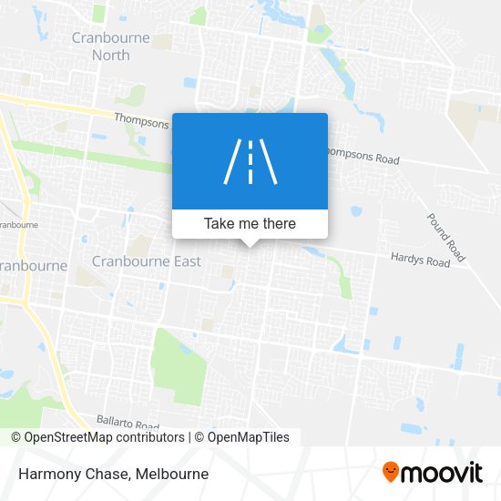 Harmony Chase map