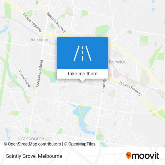 Saintly Grove map