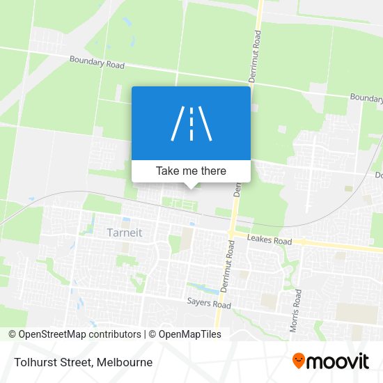 Tolhurst Street map