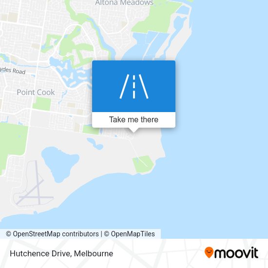 Hutchence Drive map