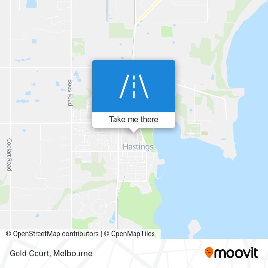 Gold Court map