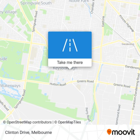 Clinton Drive map