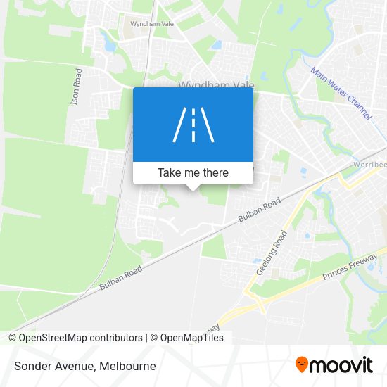 Sonder Avenue map