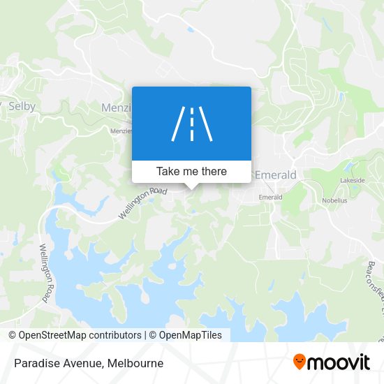 Paradise Avenue map