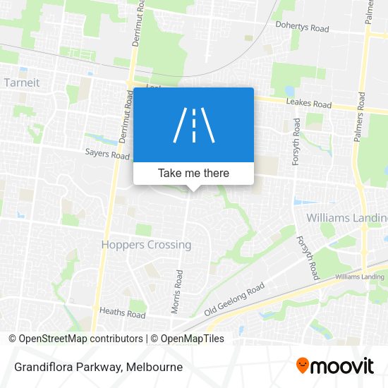 Grandiflora Parkway map
