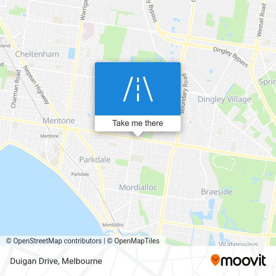 Duigan Drive map
