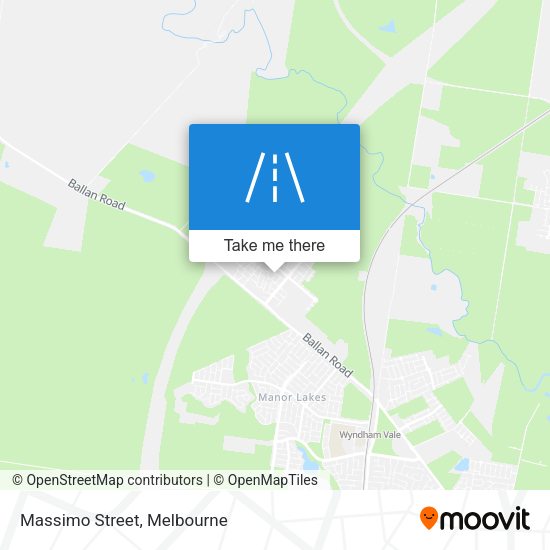 Massimo Street map