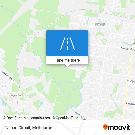 Taipan Circuit map