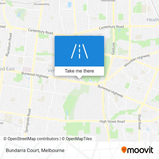 Bundarra Court map