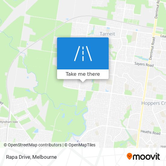 Rapa Drive map