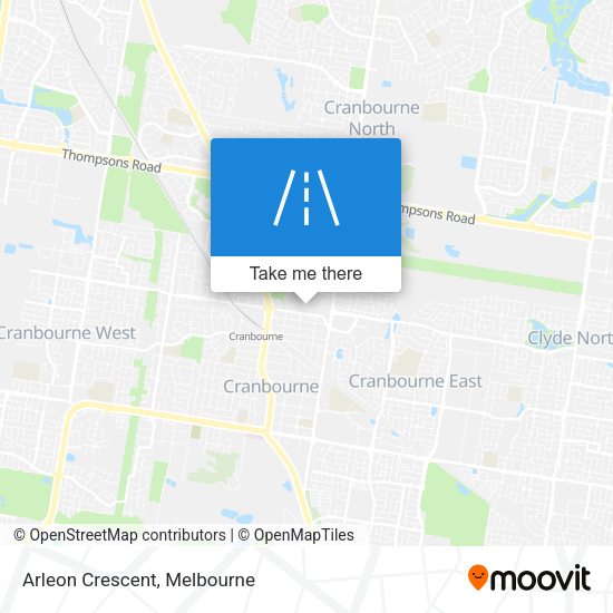 Arleon Crescent map