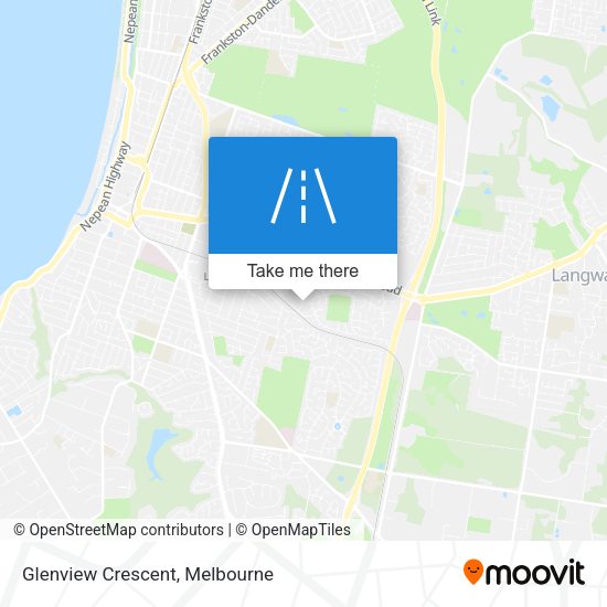 Glenview Crescent map
