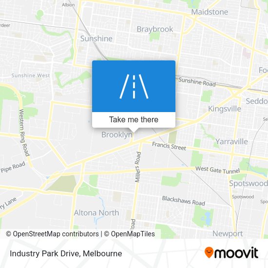 Industry Park Drive map