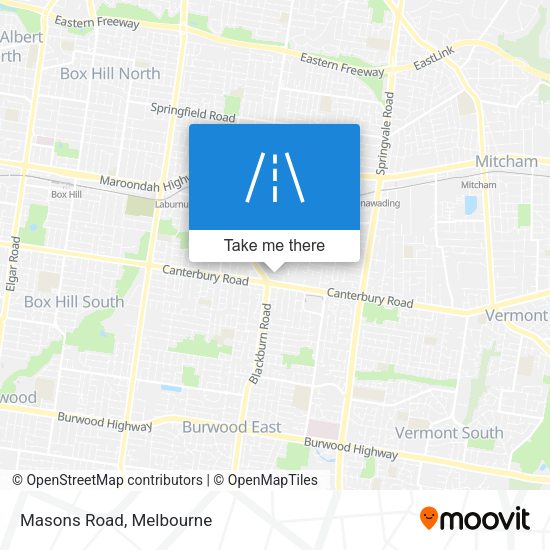 Masons Road map