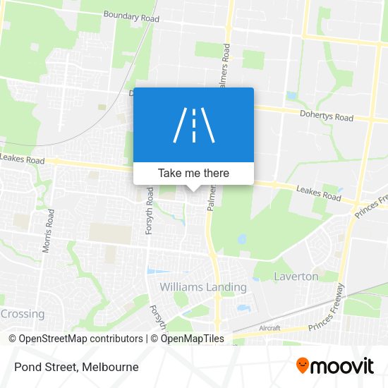 Pond Street map