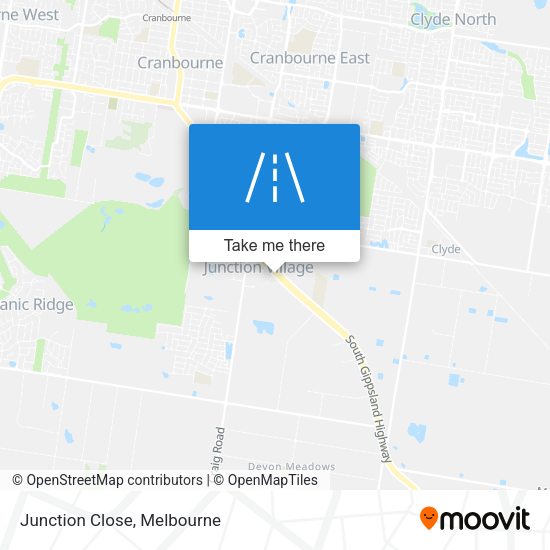 Junction Close map