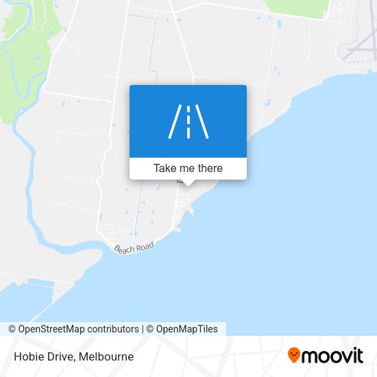 Hobie Drive map