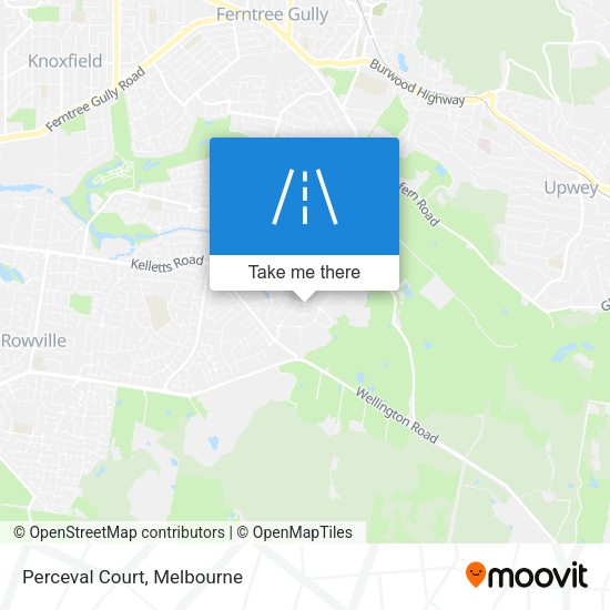 Perceval Court map