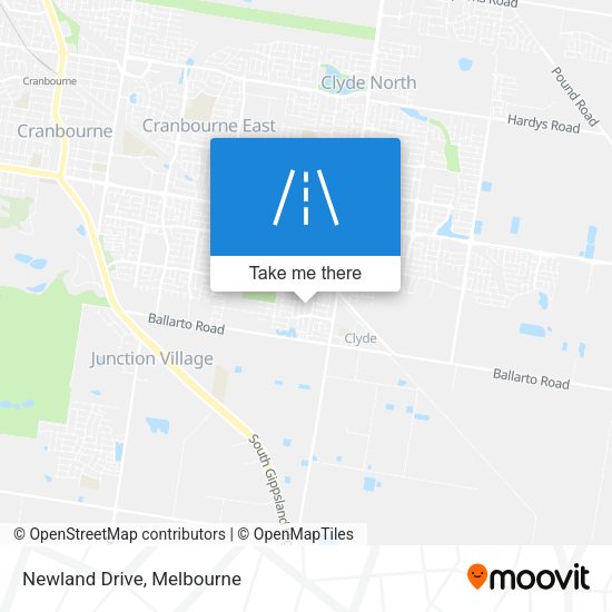 Newland Drive map