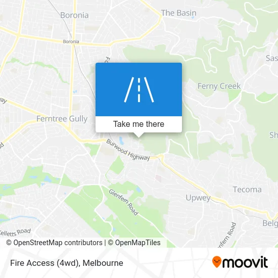 Mapa Fire Access (4wd)