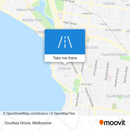 Southey Grove map