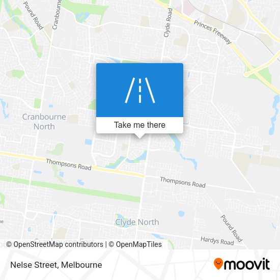 Nelse Street map