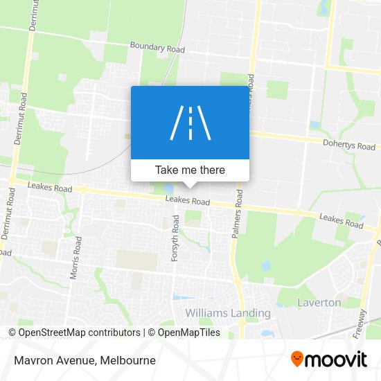 Mavron Avenue map