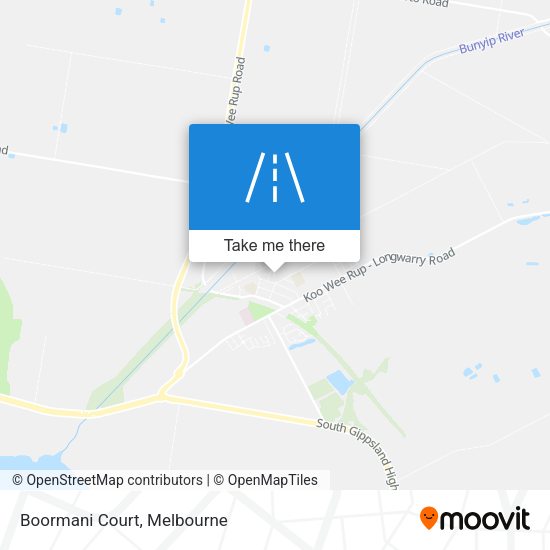 Boormani Court map