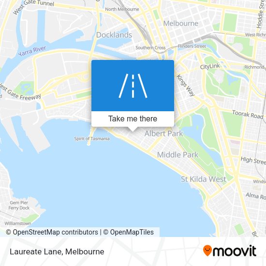 Laureate Lane map