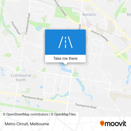 Metro Circuit map
