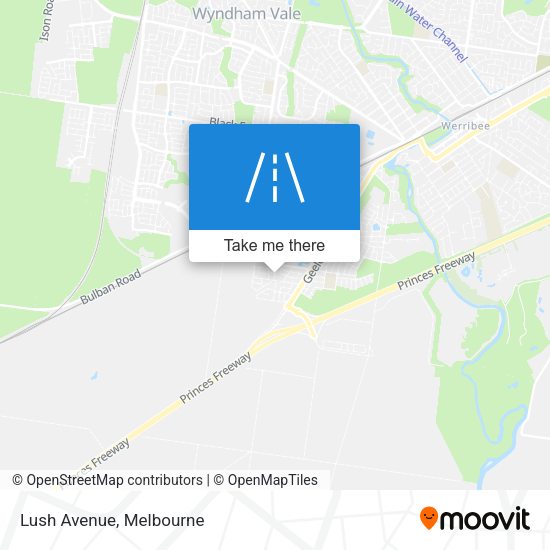 Lush Avenue map